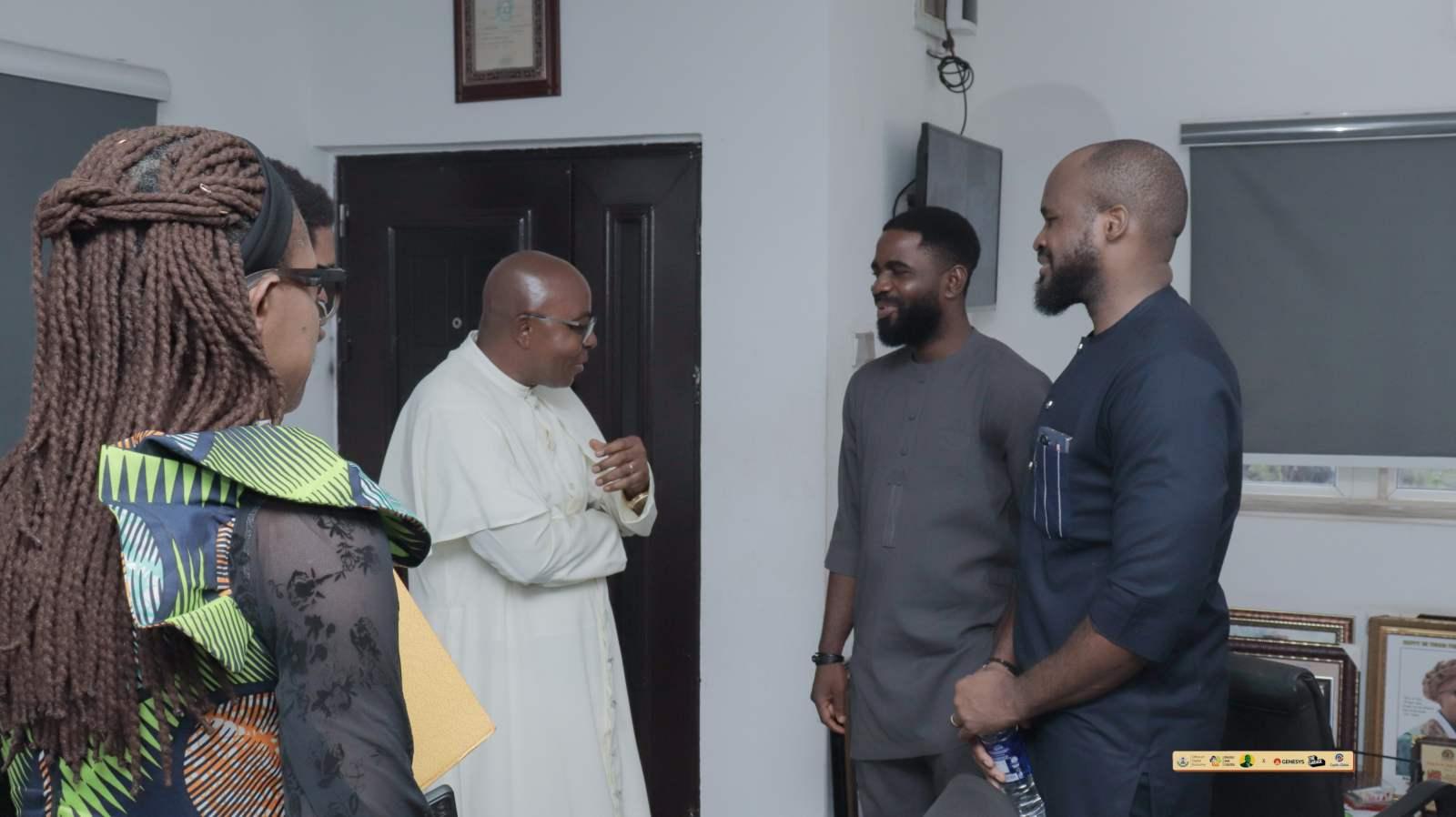 A courtesy visit and partnership engagement