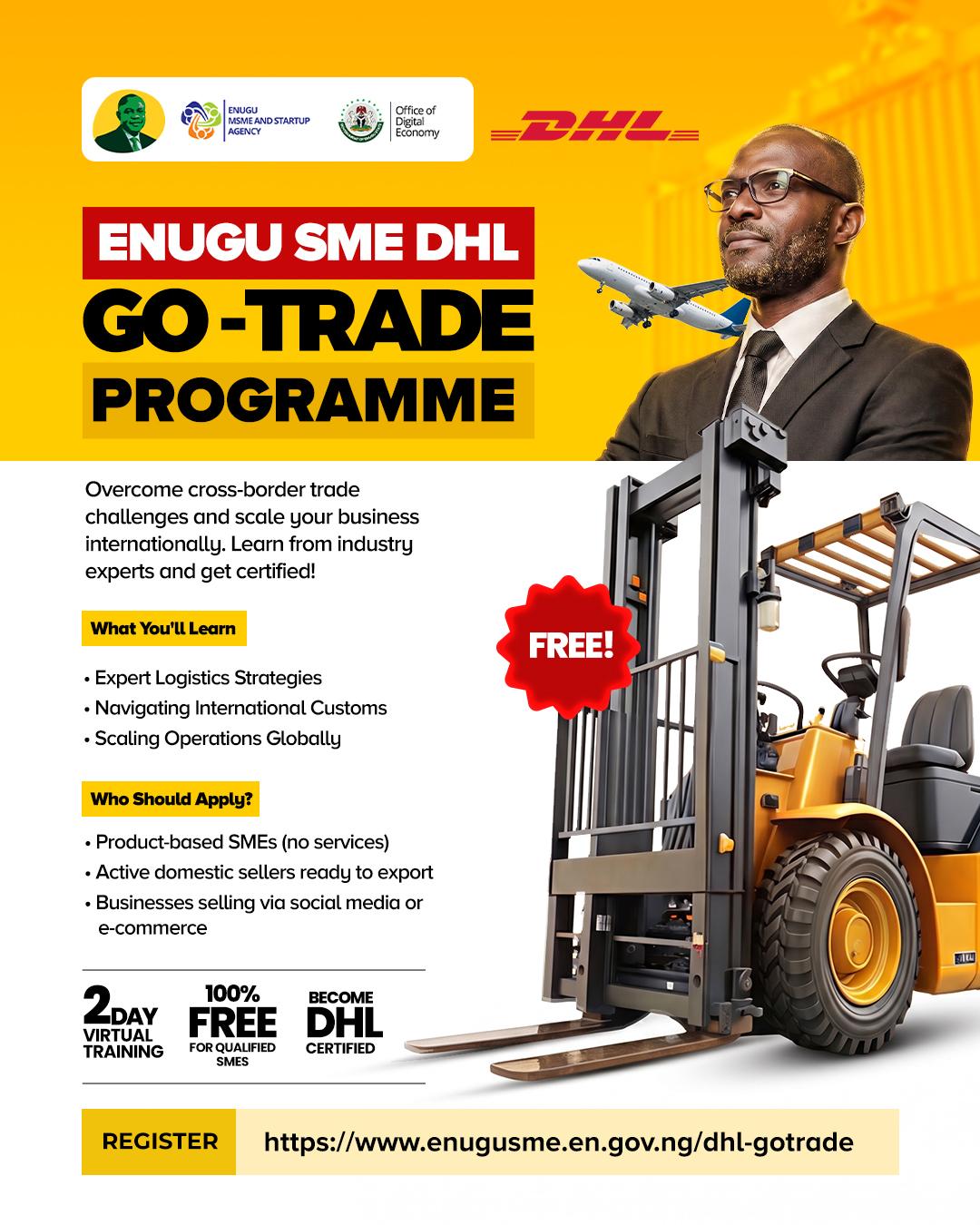 An entrepreneur at an Enugu SME training cohort
